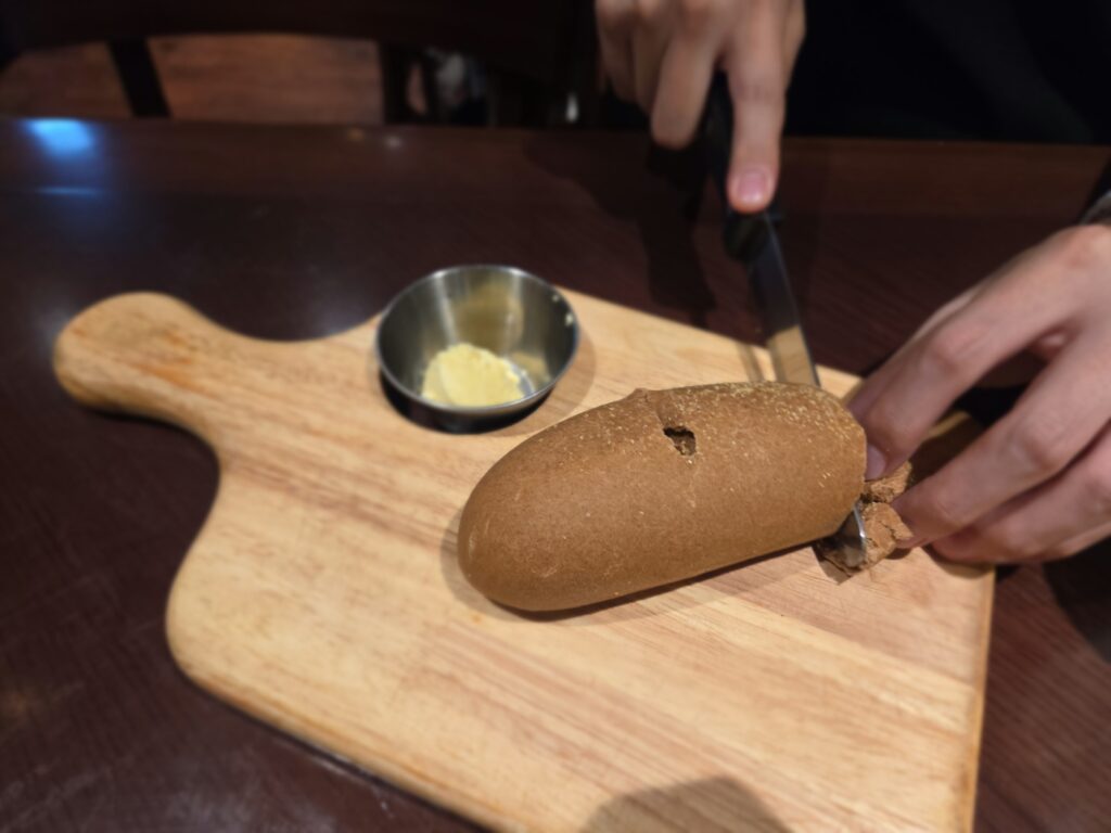 Outback Bushman Bread with butter
