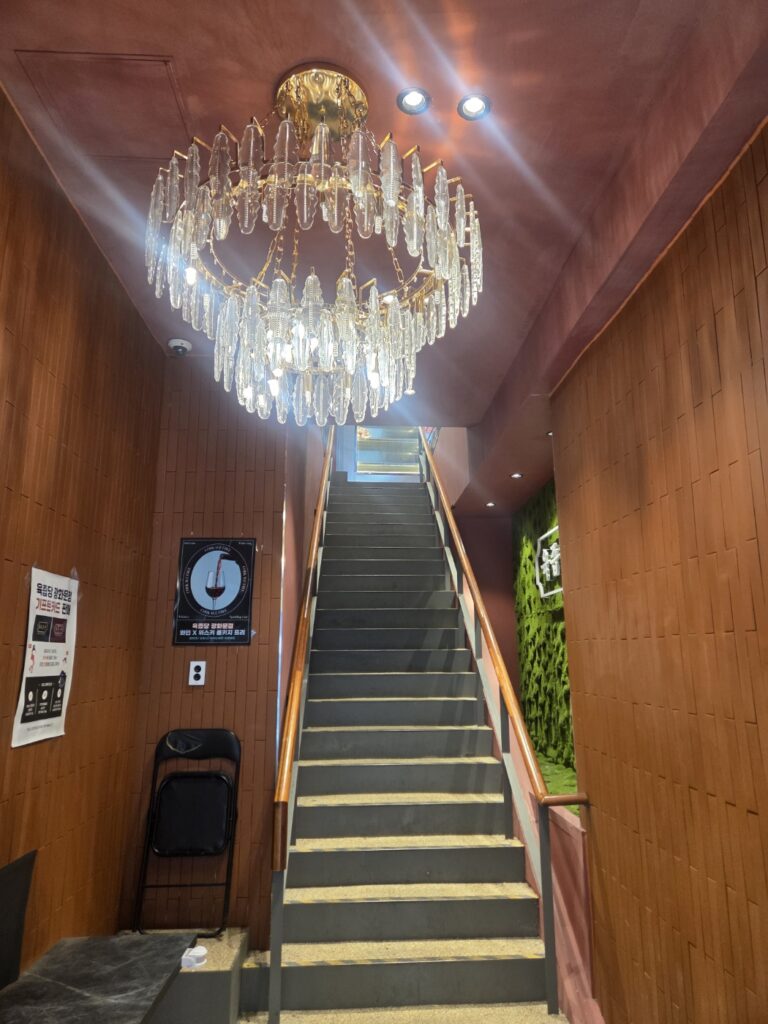 eye-catching chandelier